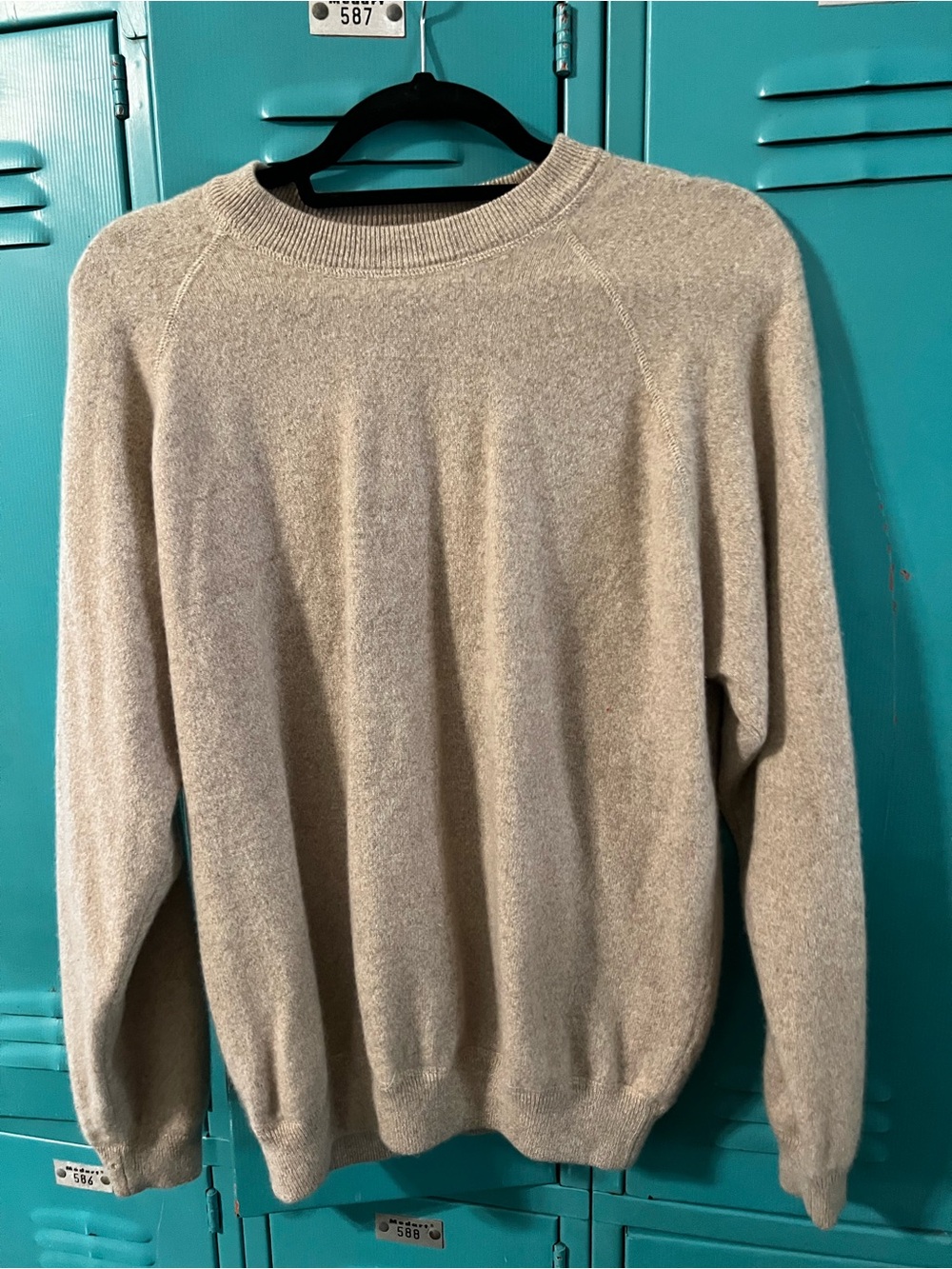 Gran Sasso Crewneck Sweater in Light Beige